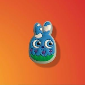 Bunny croc charm